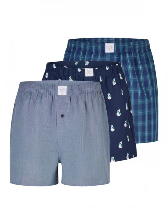 Foto van product MG-1 Boxershorts 'MG-1' gemengde kleuren