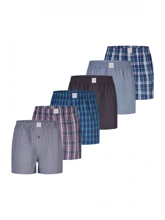 Foto van product MG-1 Onderbroek 'Classics' blauw / navy / antraciet
