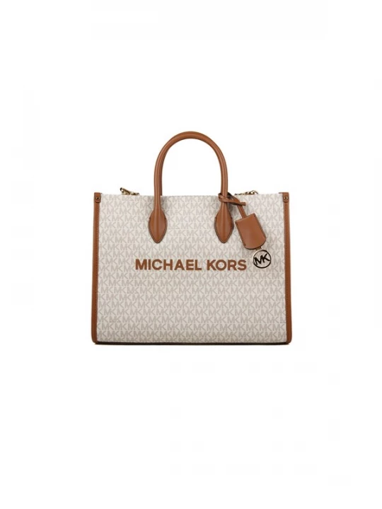 Foto van product Michael Kors Handtas 'Mirella Medium Signature Logo Tote Bag' crème