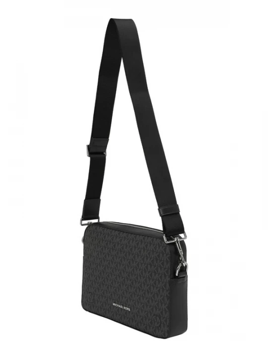 Foto van product Michael Kors Schoudertas grijs / zwart / zilver