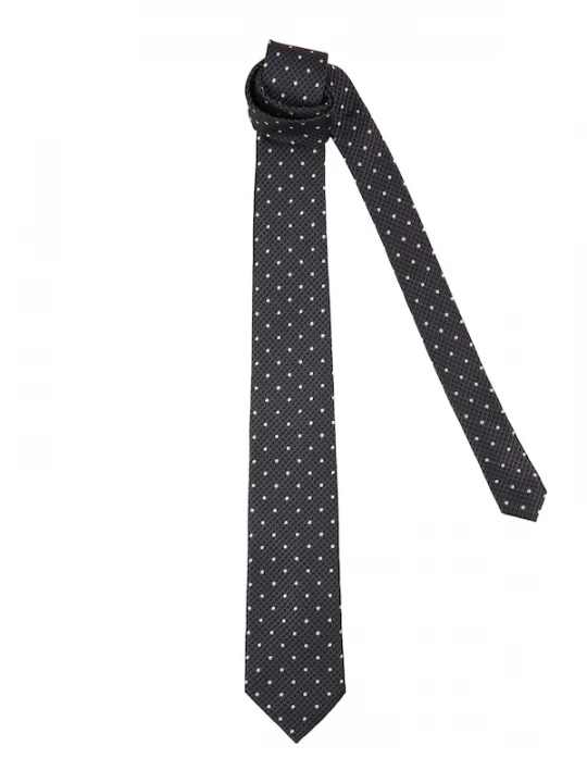 Foto van product Michael Kors Stropdas 'CLASSIC' donkergrijs / wit