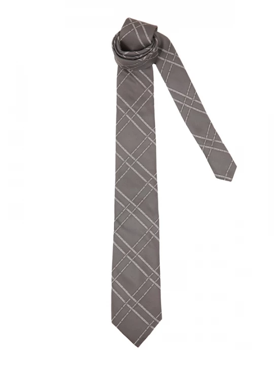 Foto van product Michael Kors Stropdas donkergrijs / wit