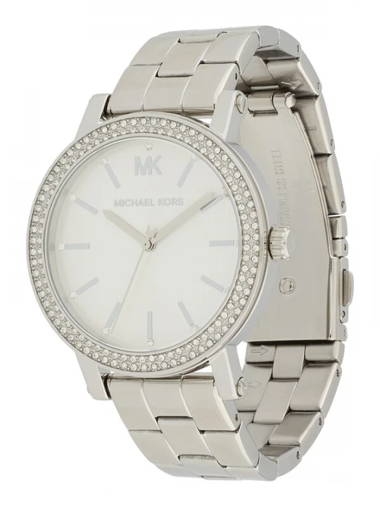 Foto van product MICHAEL Michael Kors Analoog horloge 'Corey' zilver / wit
