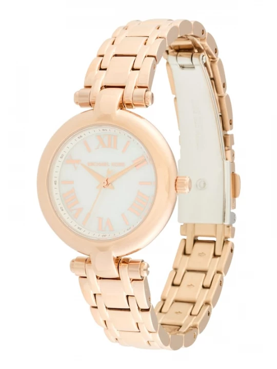 Foto van product MICHAEL Michael Kors Analoog horloge 'LANEY' rose-goud / offwhite
