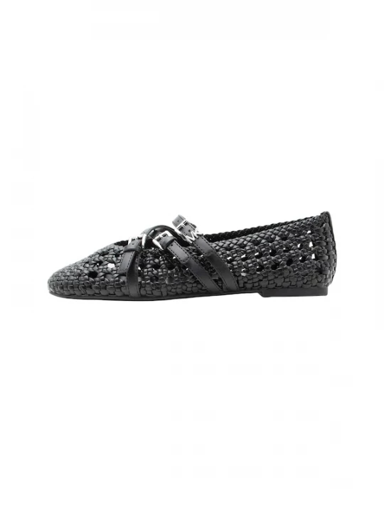 Foto van product MICHAEL Michael Kors Ballerina met riempjes 'INDY' zwart
