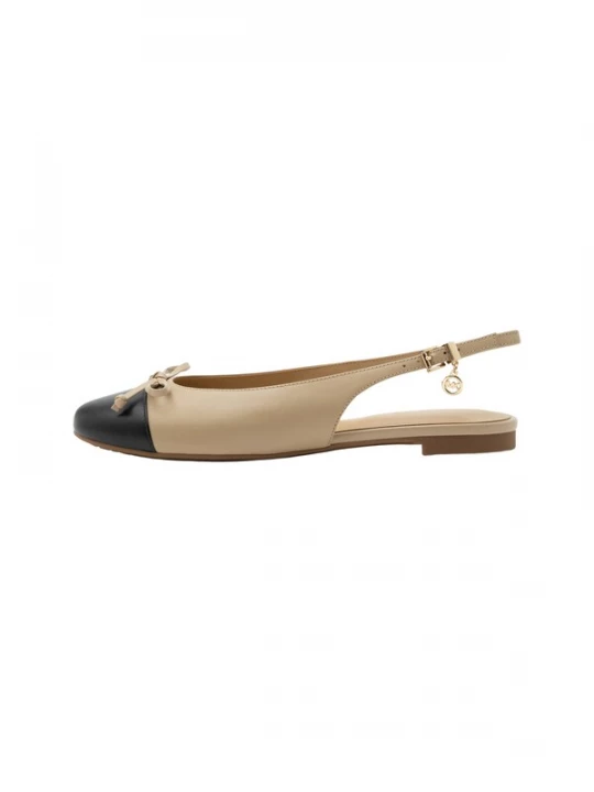 Foto van product MICHAEL Michael Kors Ballerina 'PIPER' beige / zwart