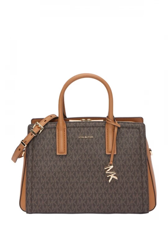 Foto van product MICHAEL Michael Kors Handtas bruin / donkerbruin / goud