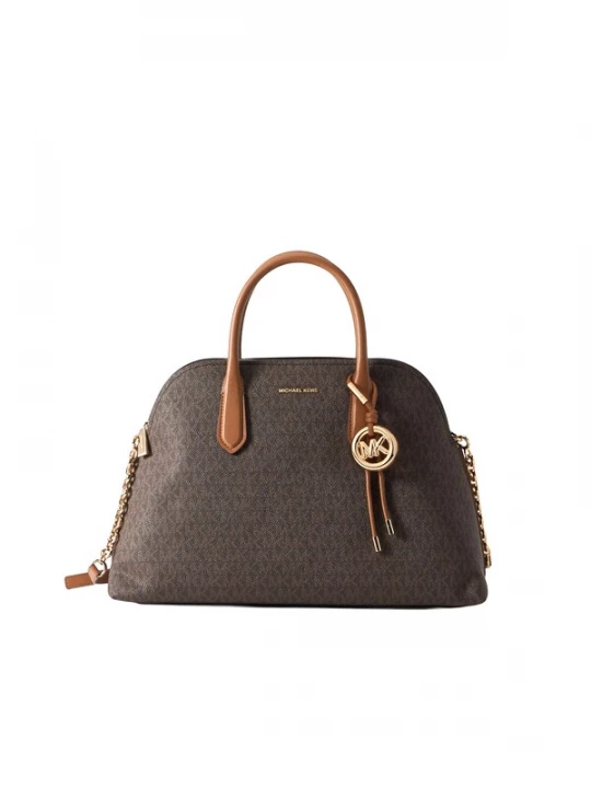Foto van product MICHAEL Michael Kors Handtas 'DOME' bruin / donkerbruin