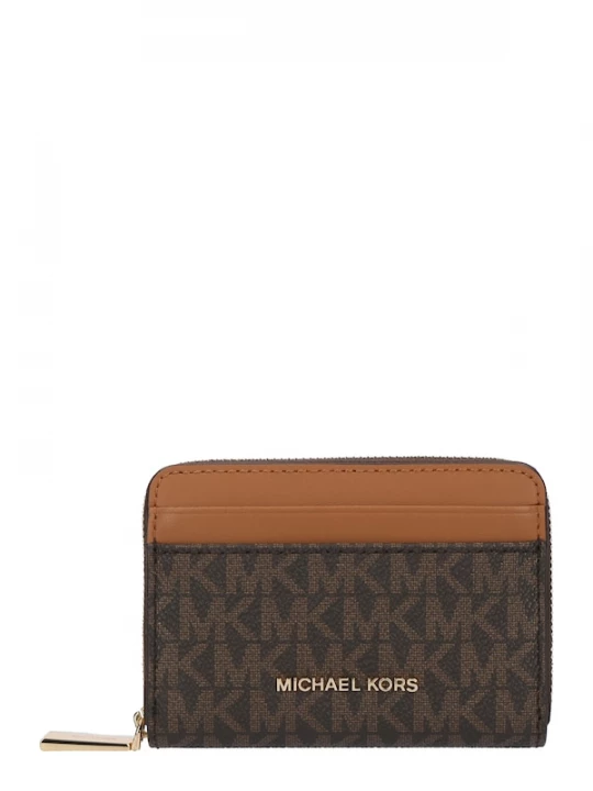 Foto van product MICHAEL Michael Kors Portemonnee bruin / donkerbruin / goud