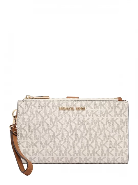 Foto van product MICHAEL Michael Kors Portemonnee bruin / grijs / offwhite