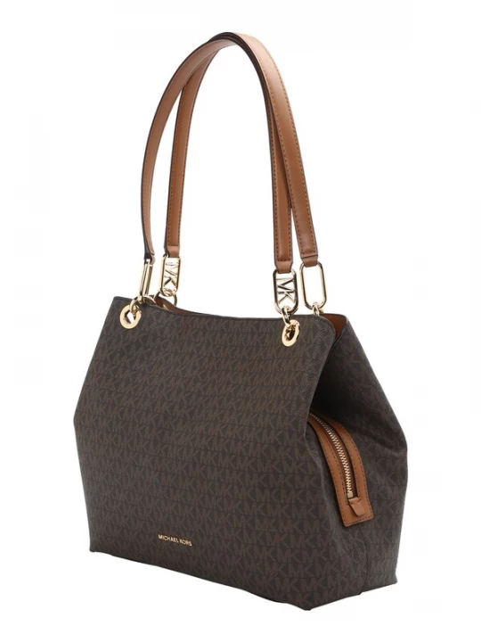 Foto van product MICHAEL Michael Kors Schoudertas bruin / zwart