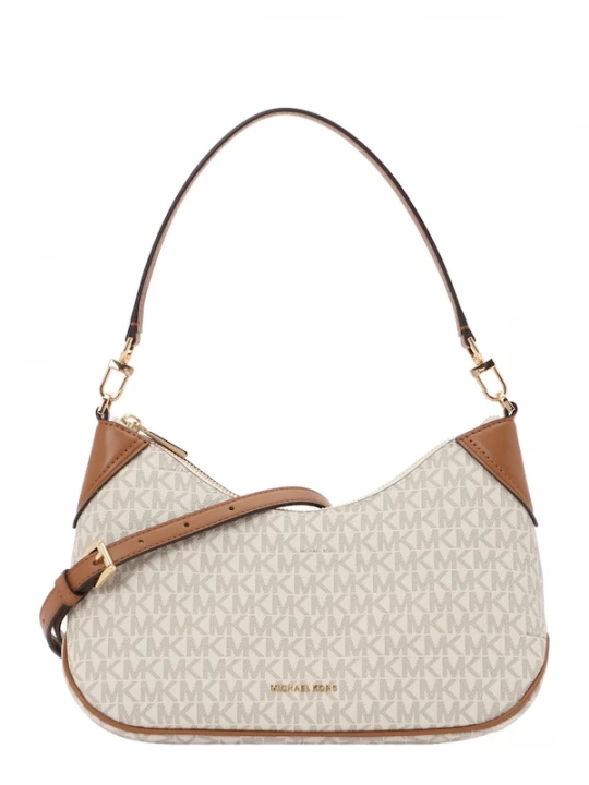 Foto van product MICHAEL Michael Kors Schoudertas ecru / cognac