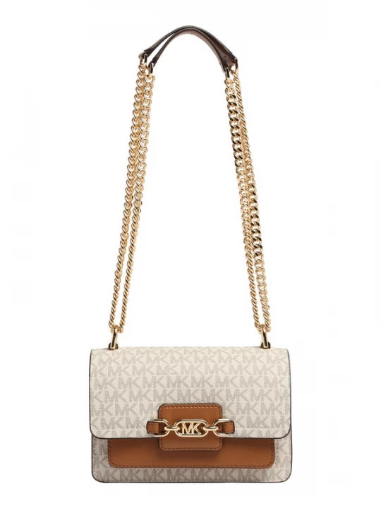 Foto van product MICHAEL Michael Kors Schoudertas ecru / cognac / grijs