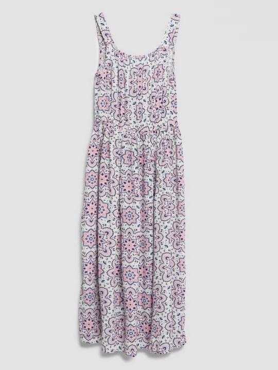 Foto van product Midi-jurk van gekreukte viscose s.Oliver