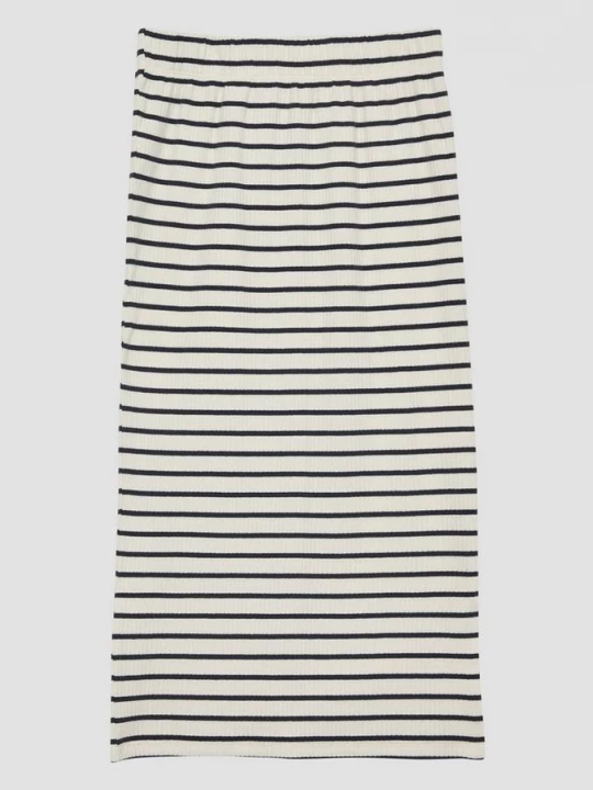 Foto van product Midi-rok met elastische tailleband en zijsplit s.Oliver