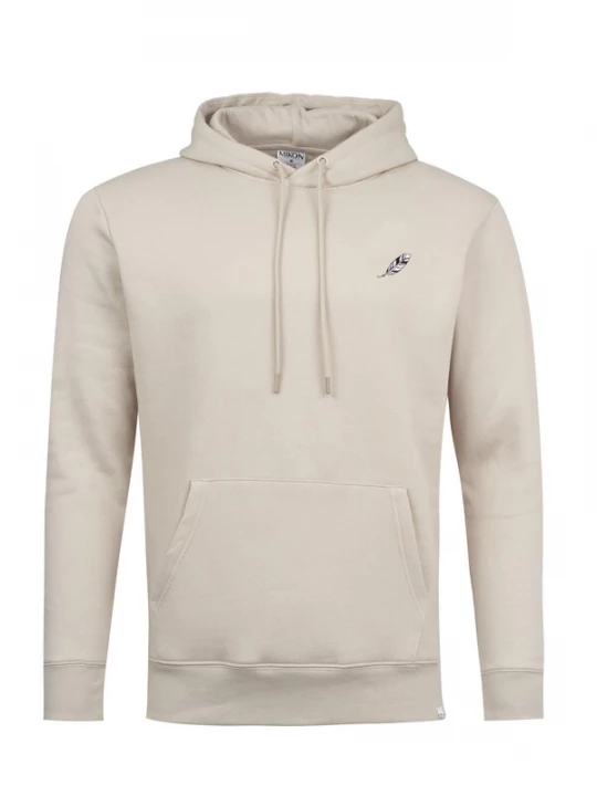 Foto van product Mikon Sweatshirt 'Feder' beige / zwart / wit