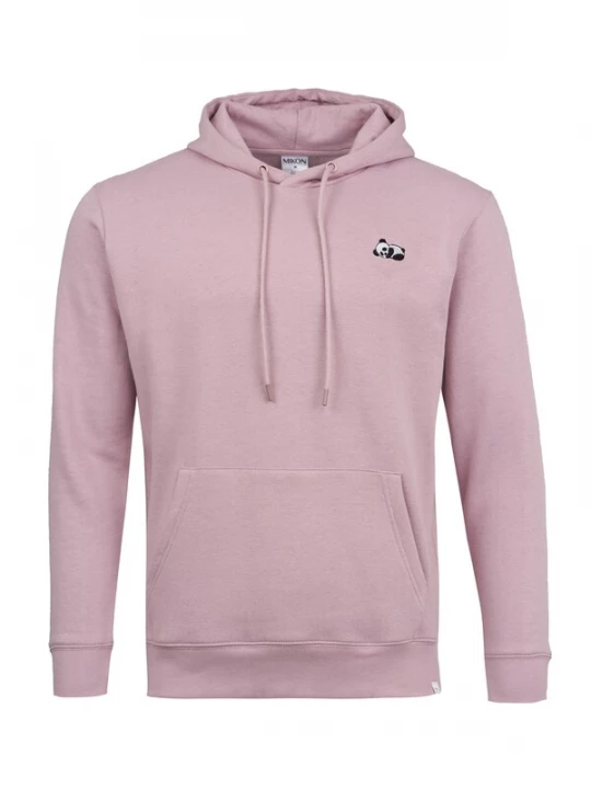 Foto van product Mikon Sweatshirt 'Panda' oudroze / zwart / wit