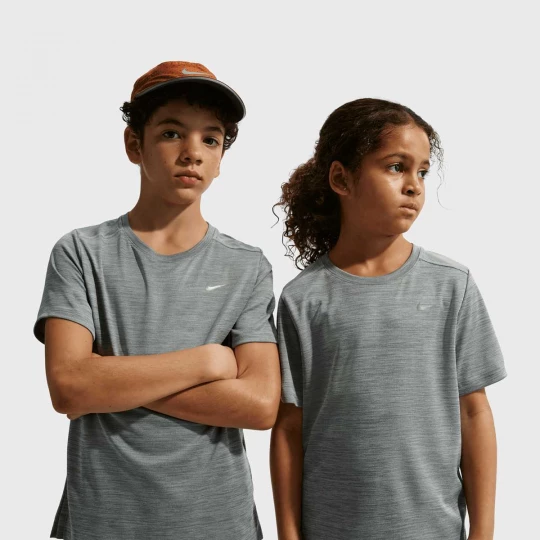 Foto van product Miler Dri-FIT Short-Sleeve Top Nike grijs