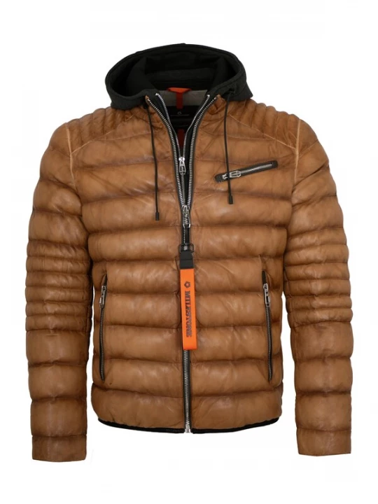 Foto van product MILESTONE Tussenjas 'MSApollo' cognac