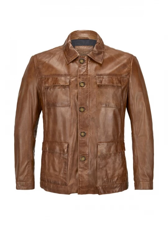 Foto van product MILESTONE Tussenjas 'MSArturo' bruin