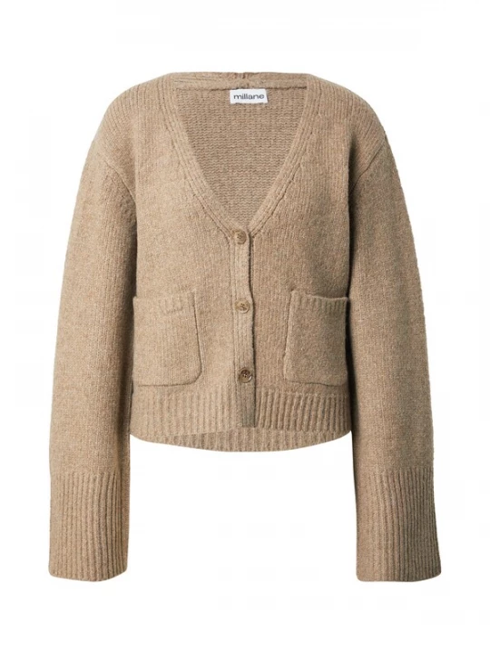 Foto van product millane Gebreid vest bruin
