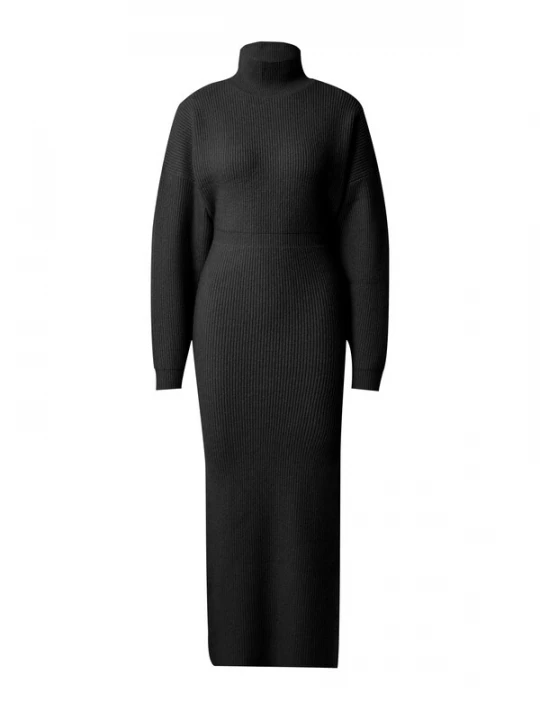 Foto van product millane Gebreide jurk zwart