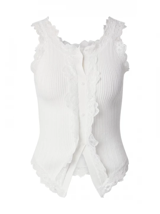 Foto van product millane Gebreide top wit