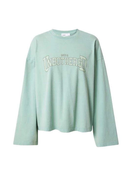Foto van product millane Shirt 'Adel' mintgroen / pastelgroen / zwart