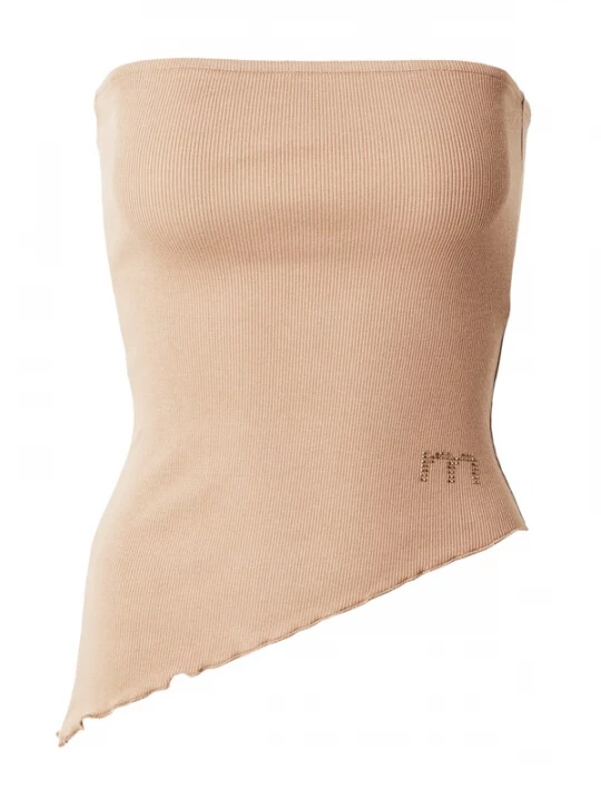 Foto van product millane Top 'Valerie' mokka / geel