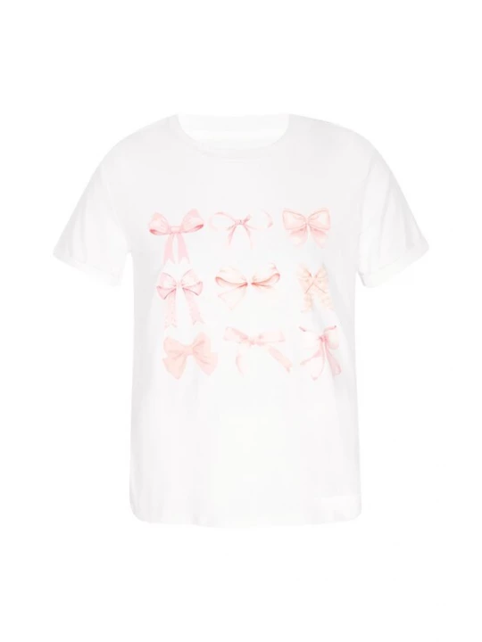 Foto van product MIMO Shirt rosé / wit