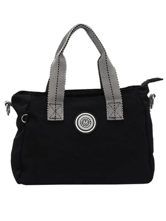 Foto van product Mindesa Handtas zwart / wit