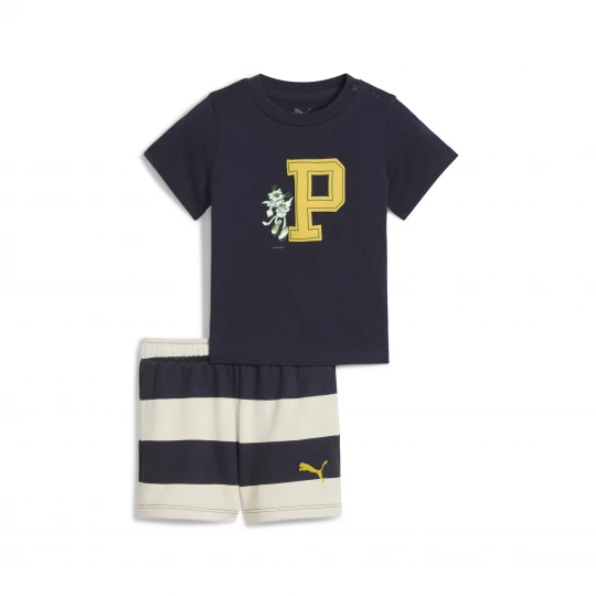 Foto van product Minicats SUPER PUMA T-shirt en short set, Blauw