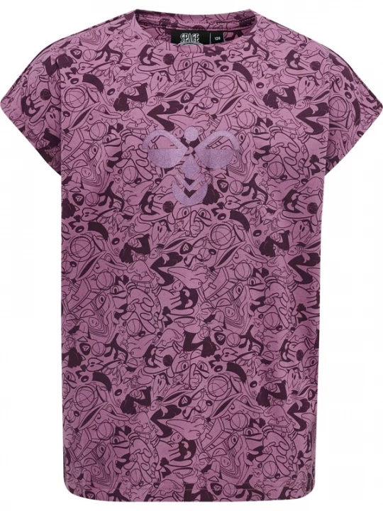 Foto van product minimum Shirt 'Space Jam Diez' braam / lichtlila
