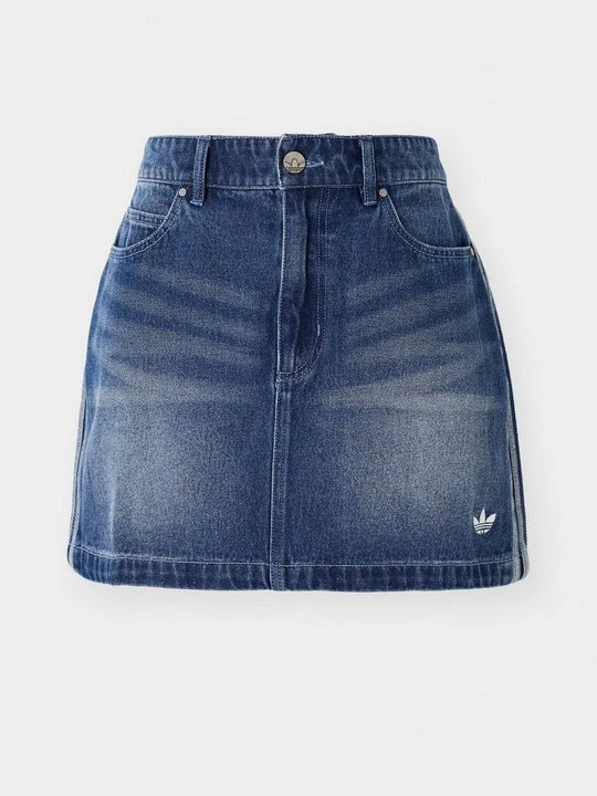 Foto van product Minirok adidas Originals lichtblauw denim