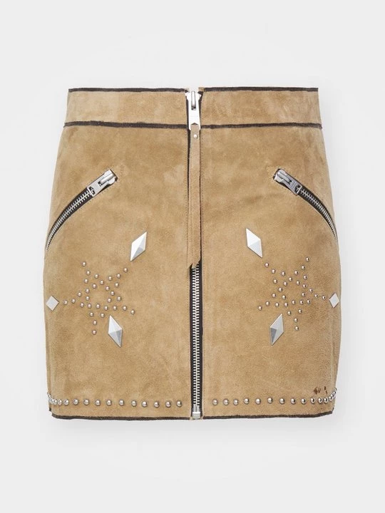 Foto van product Minirok AllSaints camel