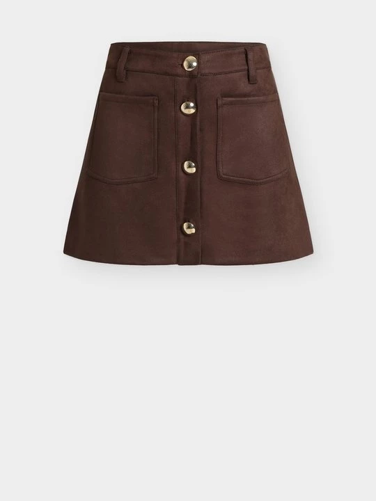 Foto van product Minirok bardot bruin
