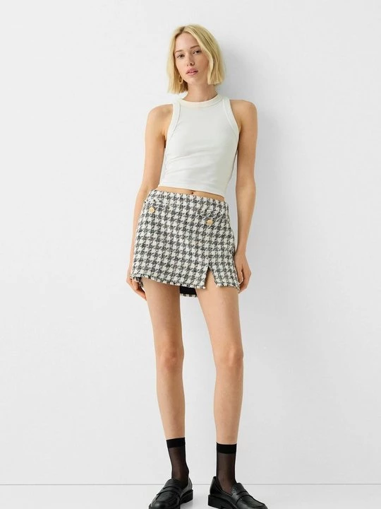 Foto van product Minirok Bershka zwart