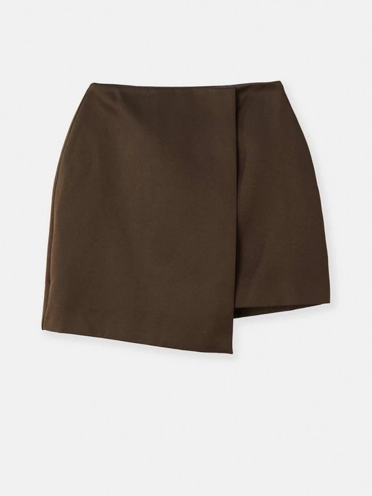 Foto van product Minirok By Malene Birger donkerbruin