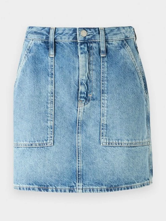 Foto van product Minirok Calvin Klein Jeans lichtblauw denim