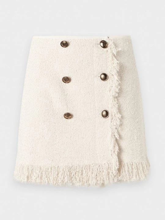 Foto van product Minirok Elisabetta Franchi crème
