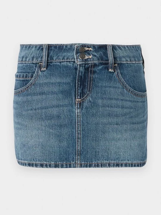 Foto van product Minirok Hollister Co. lichtblauw denim
