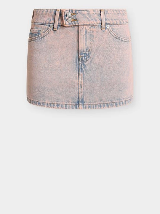 Foto van product Minirok Levi's lichtblauw denim