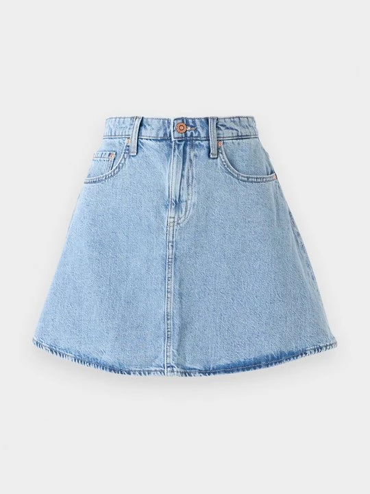 Foto van product Minirok Only lichtblauw denim