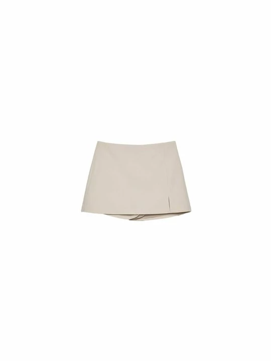 Foto van product Minirok Stradivarius crème