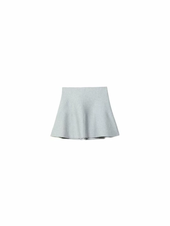 Foto van product Minirok Stradivarius grijs