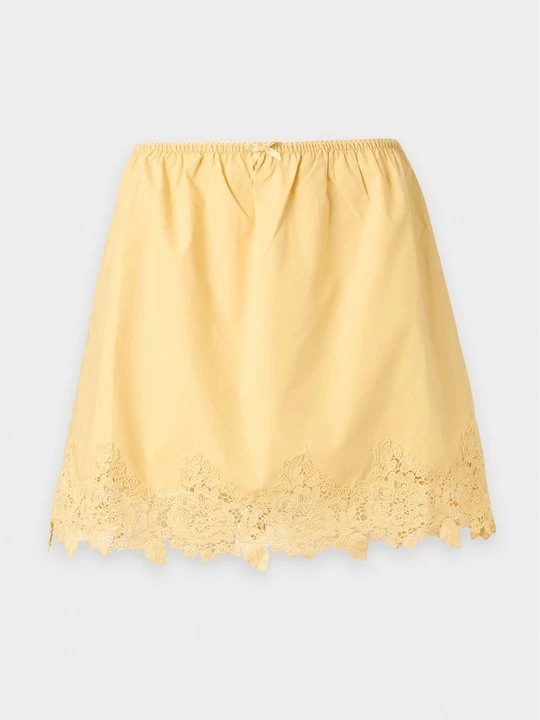 Foto van product Minirok Topshop lichtgeel