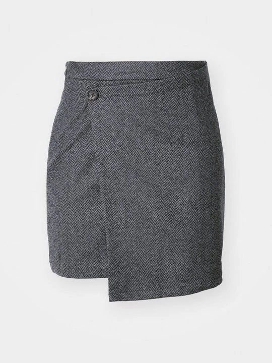 Foto van product Minirok Vero Moda donkergrijs gemêleerd