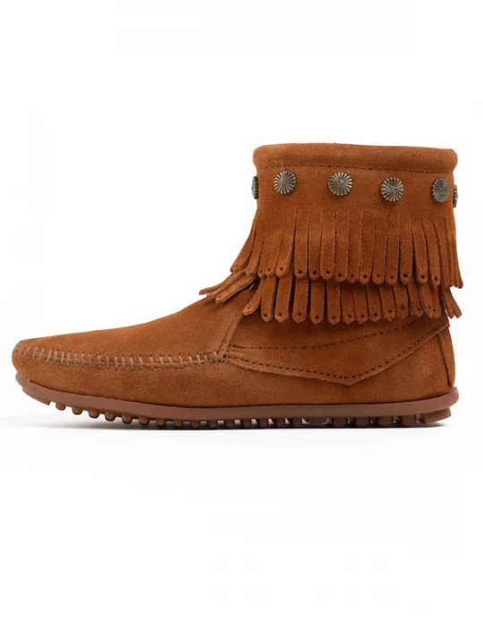 Foto van product Minnetonka Enkellaarsjes cognac