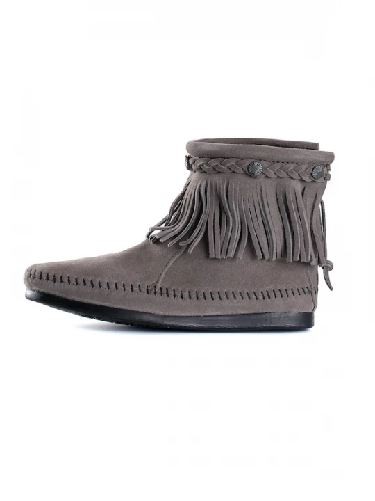 Foto van product Minnetonka Enkellaarsjes grijs