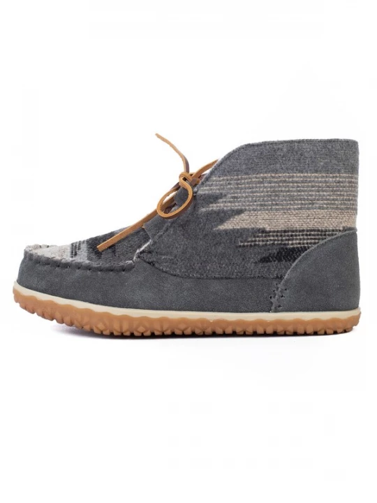 Foto van product Minnetonka Enkellaarsjes 'Torrey' beige / grijs